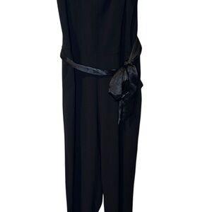 Wallflower Black Jumpsuit with Tie Belt